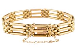 VICTORIAN 19TH CENTURY 15CT GOLD BRACELET