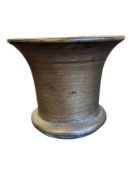 18TH CENTURY BRASS APOTHECARY MORTAR