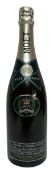 MOET & CHANDON 1977 QUEEN'S SILVER JUBILEE CHAMPAGNE BOTTLE