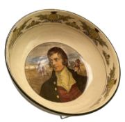 ROYAL DOULTON EARLY 20TH CENTURY C. 1910 CERAMIC ROBERT BURNS BOWL