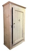 19TH CENTURY PINE PANTRY / LARDER CUPBOARD