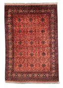 LARGE 20TH CENTURY AFGHAN KHAN MOHAMADI CARPET RUG