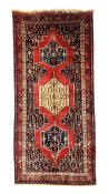 20TH CENTURY NORTH WEST PERSIAN SENNEH WOOL FLOOR CARPET RUG