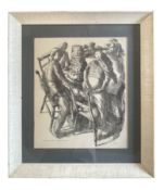 SIR STANLEY SPENCER R.A. (1891-1959) - MARRIAGE AT CANA - LIM. ED. LITHOGRAPH