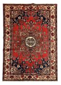 20TH CENTURY NORTH WEST PERSIAN TAFRESH WOOL CARPET RUG