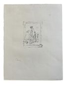 PIERRE AUGUSTE RENOIR - FEMME AU CEP DE VIGNE, 2E - LITHOGRAPH, PUBL. VOLLARD
