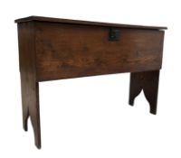 17TH CENTURY MANNER SIX PLANK WELSH PINE COFFER CHEST