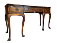 QUEEN ANNE REVIVAL MAHOAGNY WRITING DESK