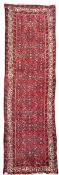 EARLY 20TH CENTURY PERSIAN ISLAMIC KASHAN RUG RUNNER