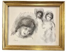 PIERRE AUGUSTE RENOIR - LA PIERRE AU TROIS... - LITHOGRAPH, 1904 PUBL. AMBROISE VOLLARD