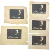 LILIAN WHITEHEAD (1894-1959) - BEETHOVEN, C. 1923-1927 - 5 WOOD ENGRAVINGS ON PAPER