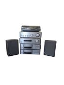 SONY / MORDAUNT SHORT - VINTAGE HI-FI STACKING SYSTEM