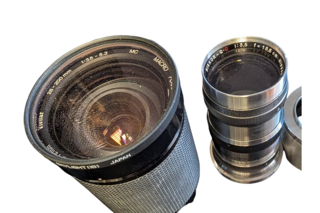 COLLECTION OF LATE 20TH CENTURY VINTAGE CAMERA LENSES - Bild 6 aus 7