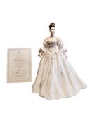 ROYAL WORCESTER - 2006 CORONATION BALL 'CHRISTINA' BONE CHINA FIGURE