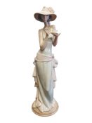 LLADRO - LATE 20TH CENTURY PORCELAIN FIGURE TEA TIME 5470