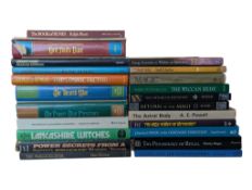 COLLECTION OF LATE 20TH CENTURY VINTAGE WITCHCRAFT, MAGIC & WICCA BOOKS