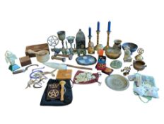 LARGE COLLECTION OF WITCHCRAFT, WICCA & PAGAN RELATED ITEMS