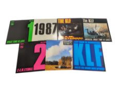 THE KLF - COLLECTION OF 1980S ELECTRONIC LP VINYL RECORDS