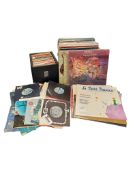COLLECTION OF 20TH CENTURY MULTI GENRE LP & SINGLES VINYL RECORDS