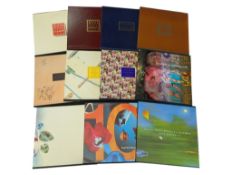 ELEVEN LATE 20TH CENTURY ROYAL MAIL SPECIAL STAMP BOOKS