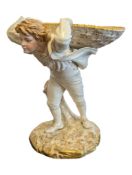 19TH CENTURY JAMES HADLEY PORCELAIN SWEETMEAT DISH