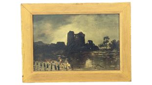 JOSEPH FORD - VICTORIAN 19TH CENTURY OIL ON BOARD PAINTING