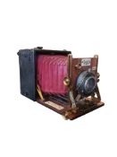 F H SANDERSON, BRITAIN - EARLY 20TH CENTURY FIELD CAMERA