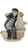 NAO BY LLADRO, SPANISH - VINTAGE 20TH CENTURY PORCELAIN FIGURINE GROUP