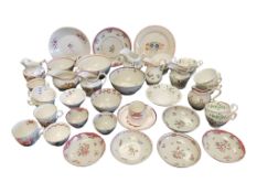 COLLECTION OF 18TH & 19TH CENTURY CHINA ENGLISH & CHINESE EXPORT WARES