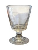 18TH CENTURY GEORGE III RUMMER GLASS