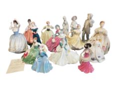 ROYAL DOULTON - COLLECTION OF LATE 20TH / 21ST CENTURY BONE CHINA FIGURES OF LADIES