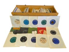 COLLECTION OF LATE 20TH CENTURY ROCK 45S SINGLE VINYL RECORDS