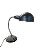 VINTAGE MID CENTURY GOOSE NECK TABLE LAMP