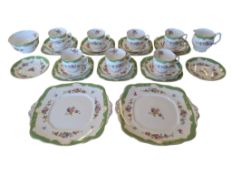 ROYAL ALBERT - EARLY 20TH CENTURY MARLBOROUGH CHINA TEA / COFFEE SERVICE