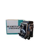 MAMIYA, JAPAN - VINTAGE 1960S C3 MEDIUM FORMAT TLR CAMERA