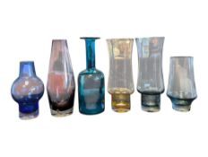 A COLLECTION OF LATE 20TH CENTURY FINNISH STUDIO GLASS