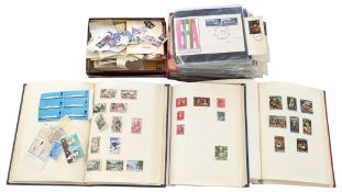 PHILATELIC INTEREST - COLLECTION OF VARYING AGE UK & FOREIGN USED POSTAGE STAMPS