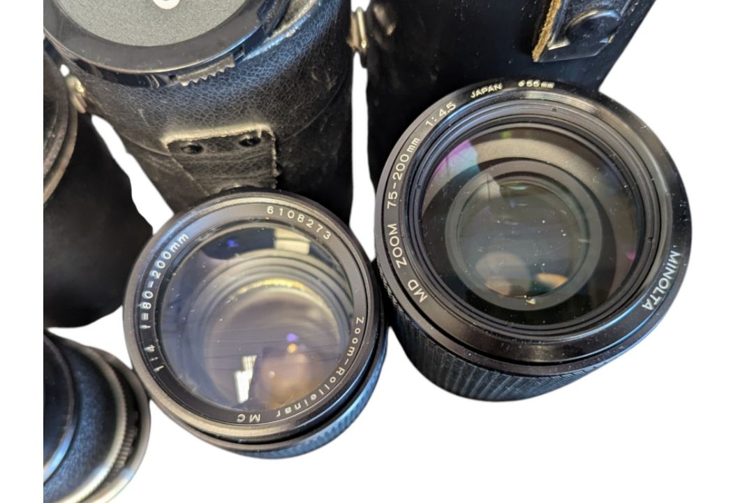 COLLECTION OF LATE 20TH CENTURY VINTAGE CAMERA LENSES - Bild 4 aus 7