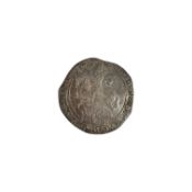 1643-46 KING CHARLES I SILVER HALF CROWN