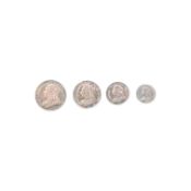1893 QUEEN VICTORIA SILVER MAUNDY MONEY SET