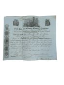 1857 YORK CITY & COUNTY BANKING COMPANY SHARES