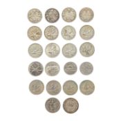 1910 CANADA SILVER TWENTY FIVE CENTS & OTHER EXAMPLES
