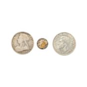 1893 QUEEN VICTORIA HALF CROWN & OTHER EXAMPLES