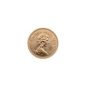1980 QUEEN ELIZABETH II GOLD SOVEREIGN
