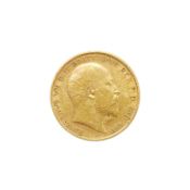 1904 KING EDWARD VII GOLD HALF SOVEREIGN
