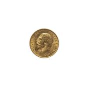 1918 KING GEORGE V GOLD SOVEREIGN