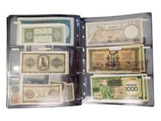 COLLECTION OF EUROPEAN BANKNOTES