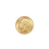 1912 KING GEORGE V GOLD HALF SOVEREIGN