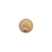 1982 QUEEN ELIZABETH II GOLD SOVEREIGN