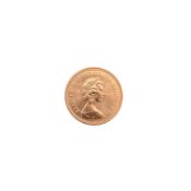 1980 QUEEN ELIZABETH II GOLD SOVEREIGN